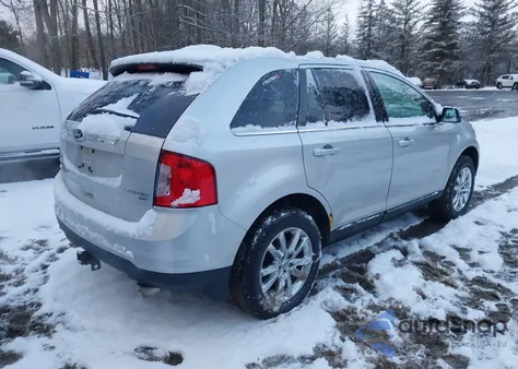 2014 Ford Edge Limited z USA, uszkodzony, nr VIN 2FMDK4KC6EBB36502